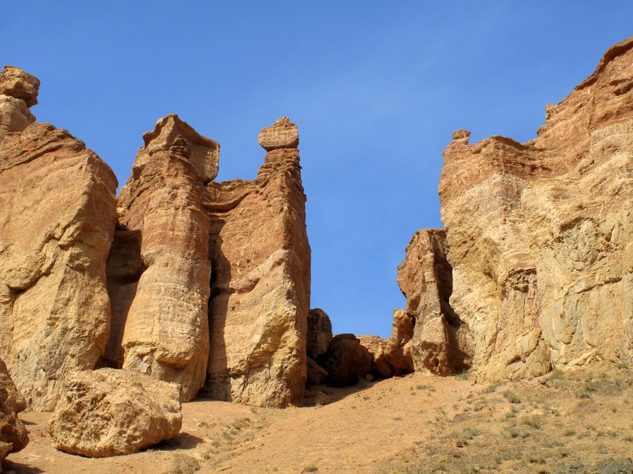 Charyn Canyon in Kazakhstan